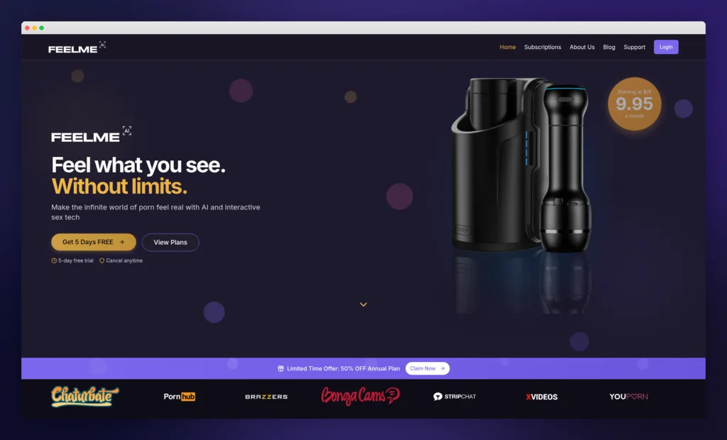 Screenshot Feelme.com